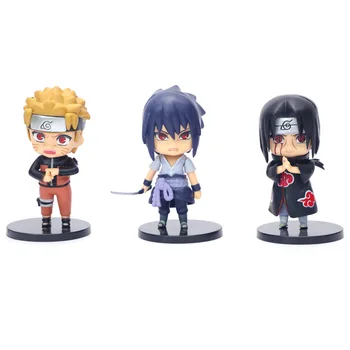 Naruto Shippuden Anime Veiksmų Skaičius, Modelis Q Versija Uzumaki Naruto Mini Statula Uchiha Itachi Kolekcines, Žaislai, dovanos Figma Lėlės