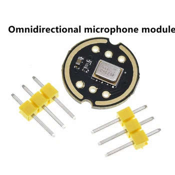 INMP441 įvairiakryptė mikrofono modulio MEMS didelio tikslumo mažas energijos suvartojimas I2S sąsaja, parama ESP32