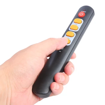 6 Geltona Mygtukų Nuotolinio Mokymosi Kopijuoti Elektroninių Smart Home Priedai nuo IR Nuotolinis TV Box, STB DVD DVB VCR