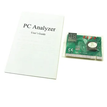 2 Skaitmenų PC Kompiuteris Motina Valdybos Derinimo Post Kortelės Analizatorius PCI Plokštė Testeris Diagnostika, Ekrane KOMPIUTERIO EM88